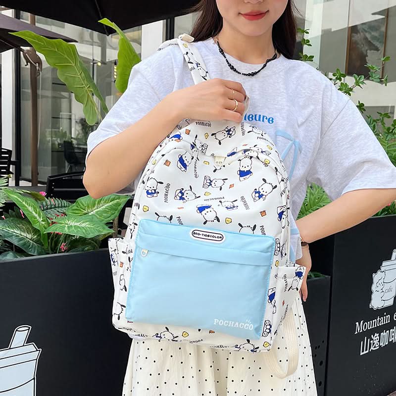 Cute Cat & Dog Backpack – School Bag for Primary Students & Travel