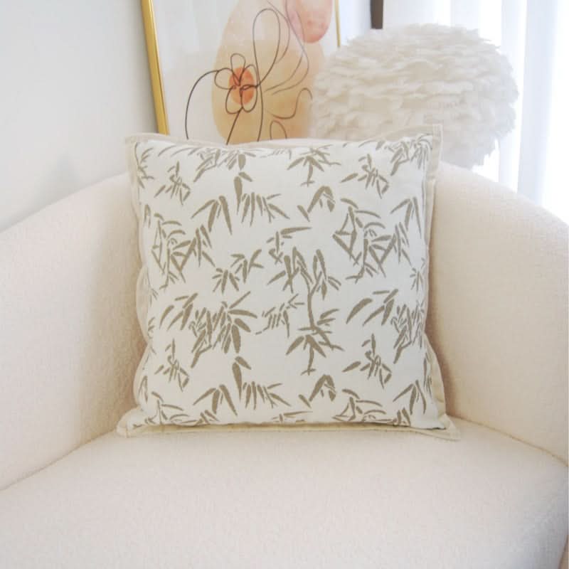 Black Light Luxury Vintage Embroidered Pillowcase