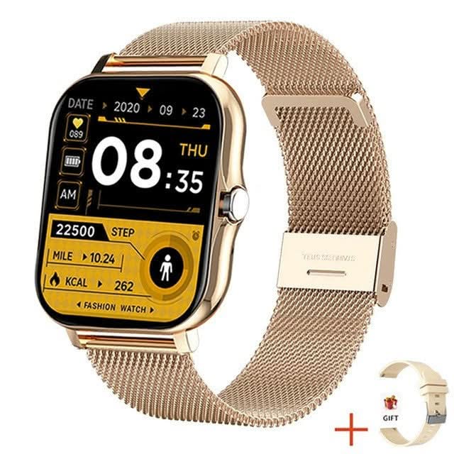 Smartwatch with Bluetooth Call & Fitness Tracking