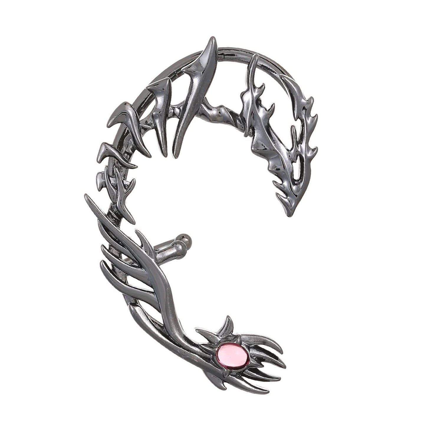 Zircon Antler Ear Cuff for Women