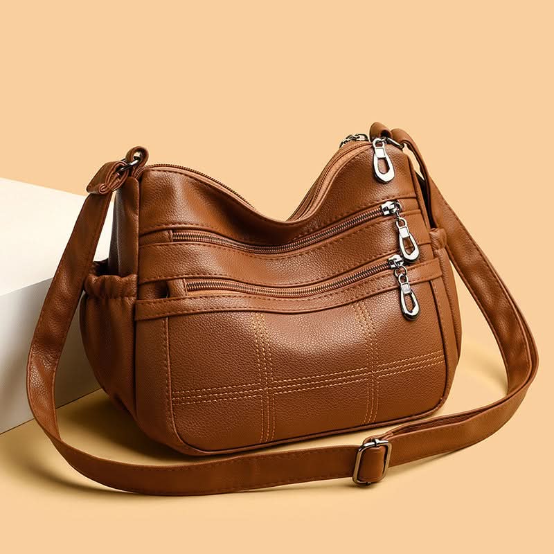 Women's Large-Capacity Multi-Compartment Tote Bag – Stylish Handbag