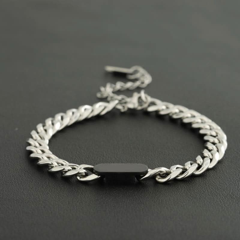 Trendy Titanium Steel Cuban Link Bracelet – Unisex