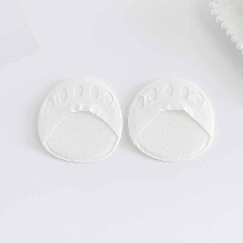 Women’s Cotton Toe Socks for Summer – Invisible Non-Slip Split-Toe Socks for High Heels