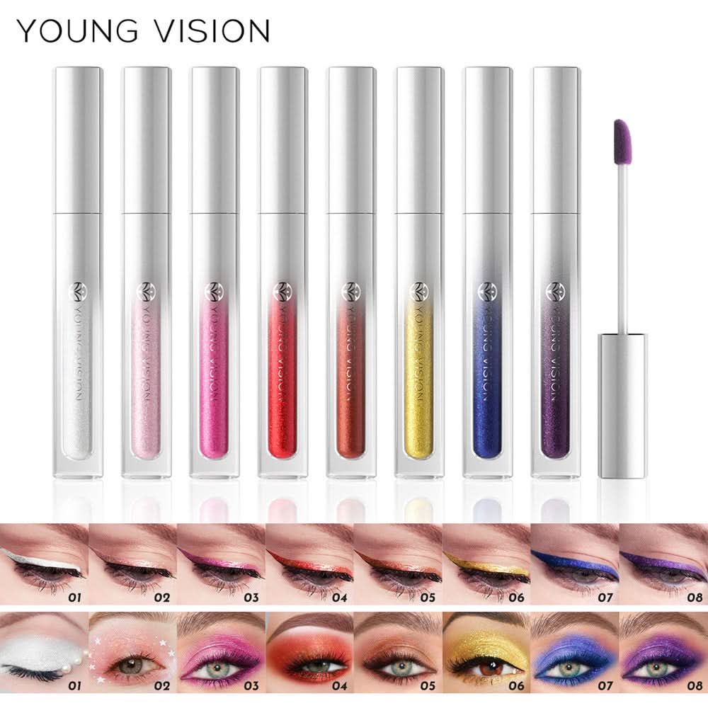 YOUNG VISION Diamond Lip Gloss – Non-Sticky, Multi-Use Pearlescent Makeup