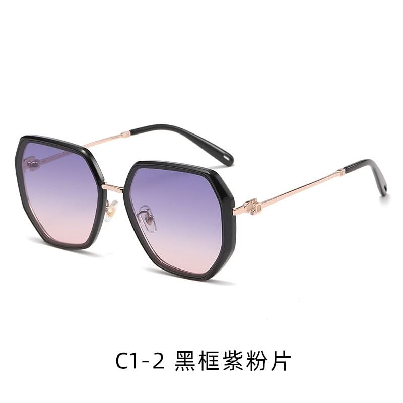Premium Polarized Sunglasses for Women – Trendy Irregular Frame UV Protection