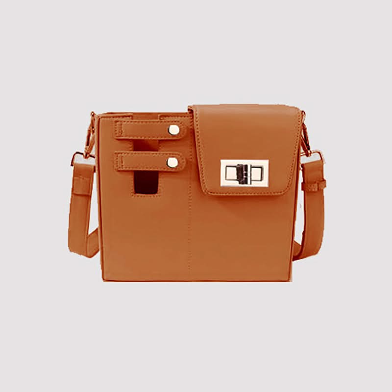 Outdoor Portable Beverage Bottle Bag - Trendy Commuter Messenger