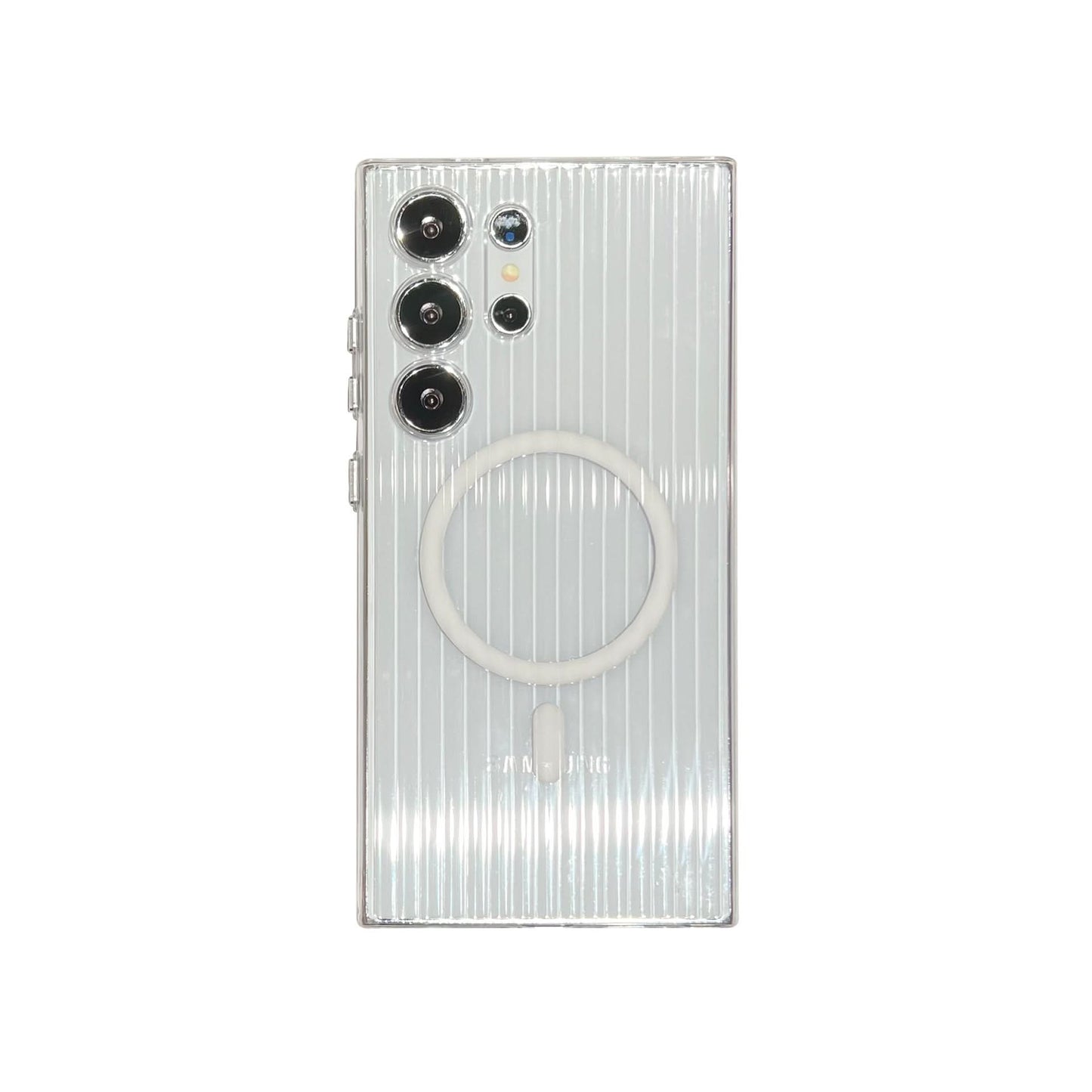 Ultra-Thin Magnetic Case for Samsung S25 Series – Transparent Design