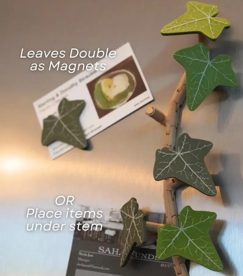 3D Morning Glory Fridge Magnets – Artificial Flower Decor, Miniature Magnetic Ornaments