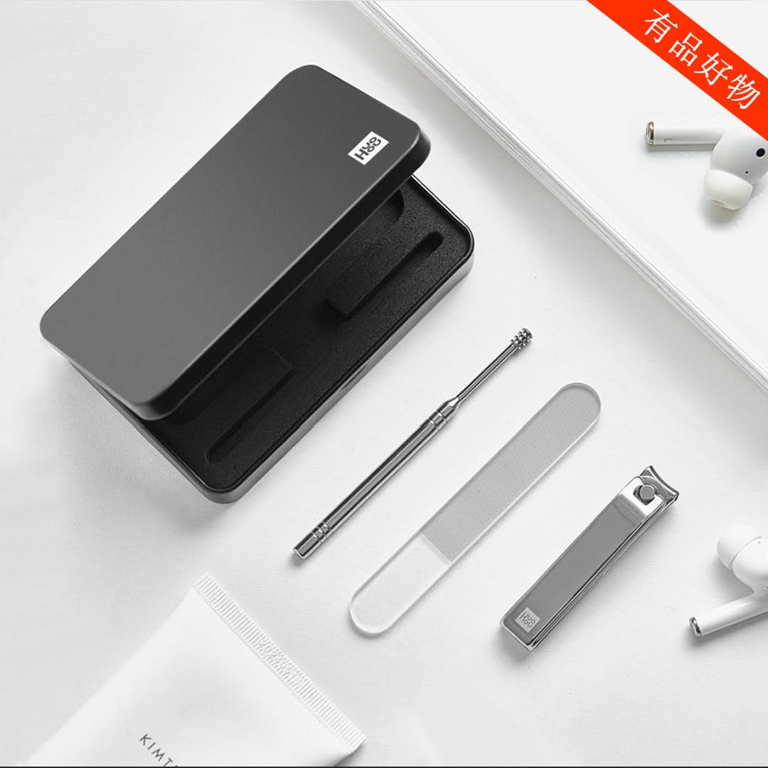 Stainless Steel Manicure Set – 4-Piece Nail Clipper & Grooming Kit