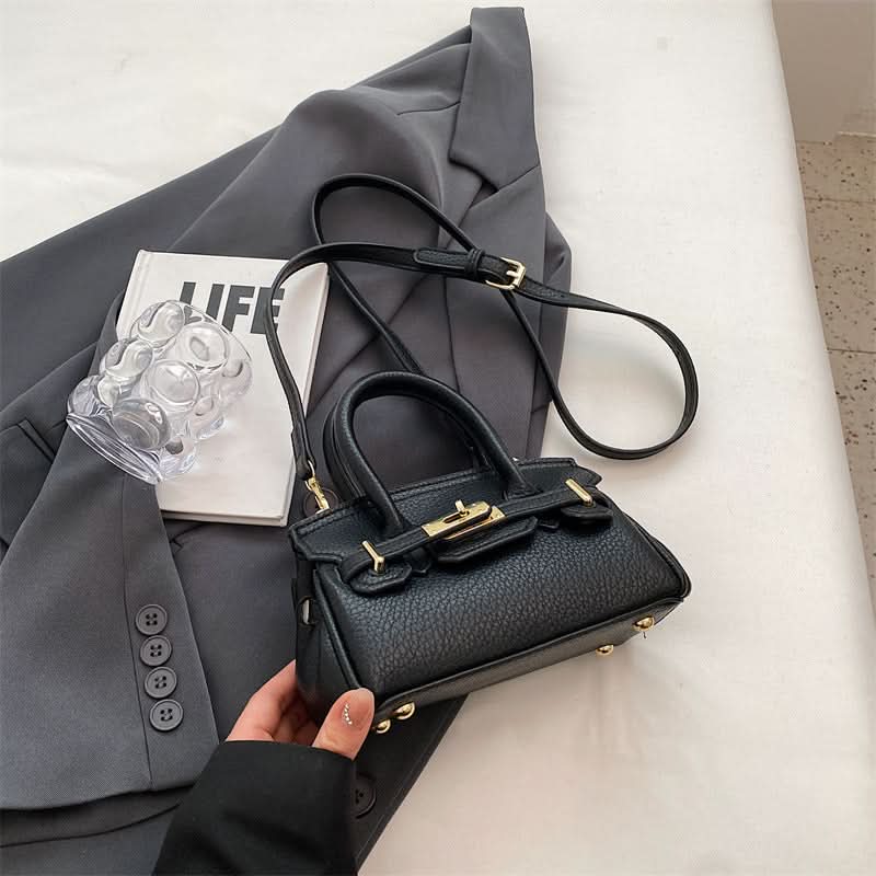 Women's Stylish PU Leather Kelly Bag – Elegant Crossbody Bag