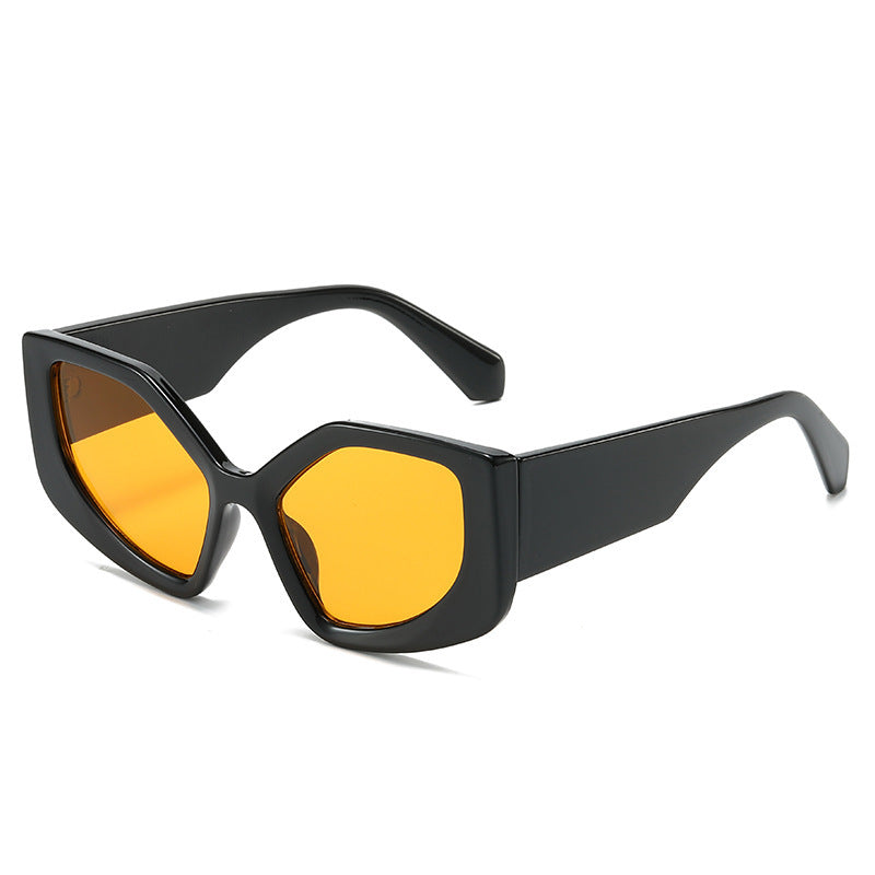 Rainbow Cat Eye Sunglasses for Women – UV400 Full Frame Fashion Shades