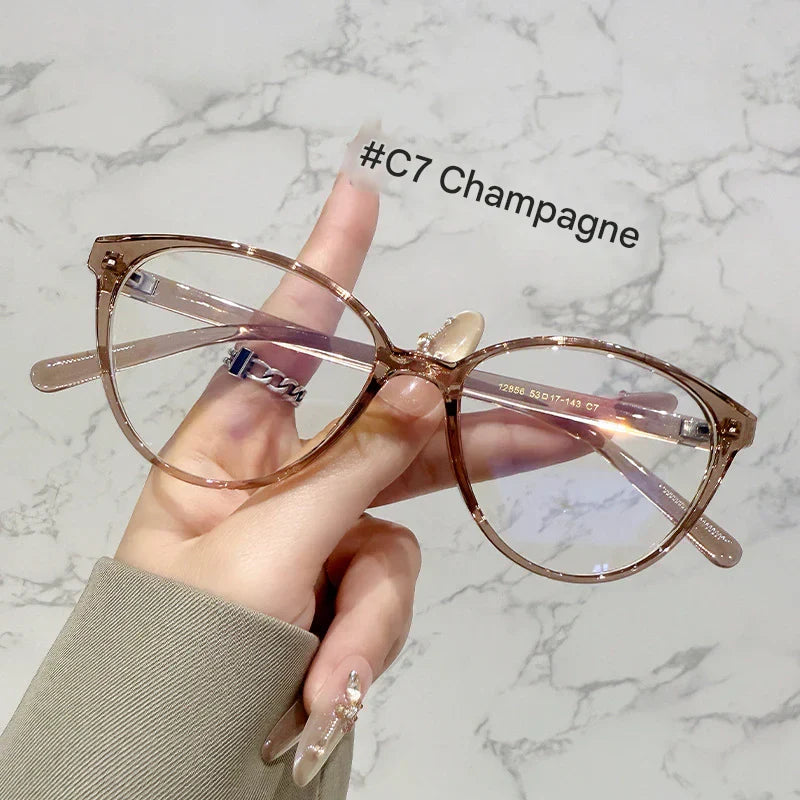 Retro Cat-Eye Blue Light Glasses – Stylish Anti-Blue Light Eyewear for Women