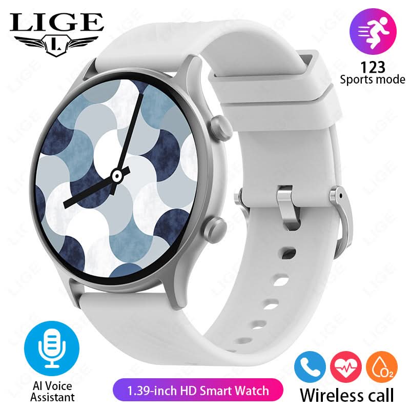 Smartwatch for Men – Outdoor Sports Fitness Tracker, Heart Rate & Blood Oxygen Monitor