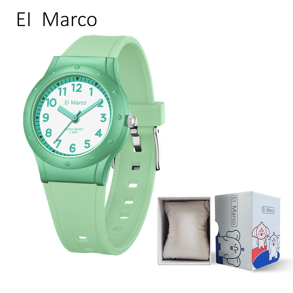 Little Elephant Marco Kids Quartz Watch – Waterproof Analog Watch for Boys and Girls