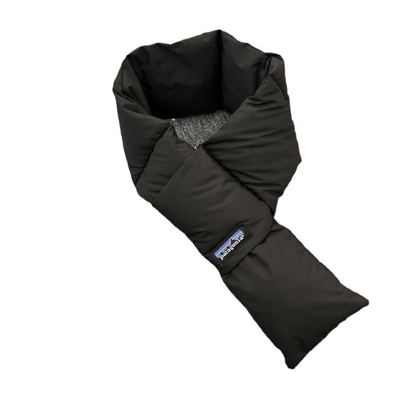 Unisex Lightweight Down Neck Scarf – Warm & Retro
