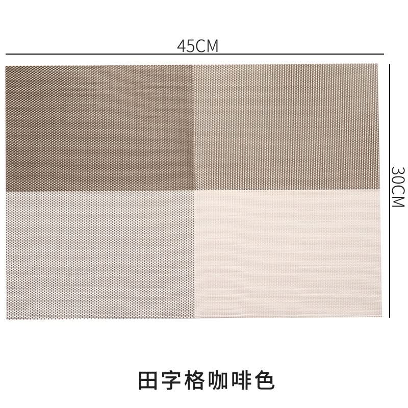 Heat-Proof PVC Dining Table Placemats