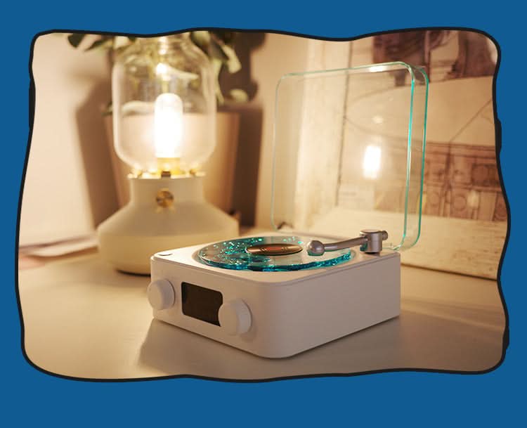Bluetooth White Noise Speaker with Clock, Atmosphere Light