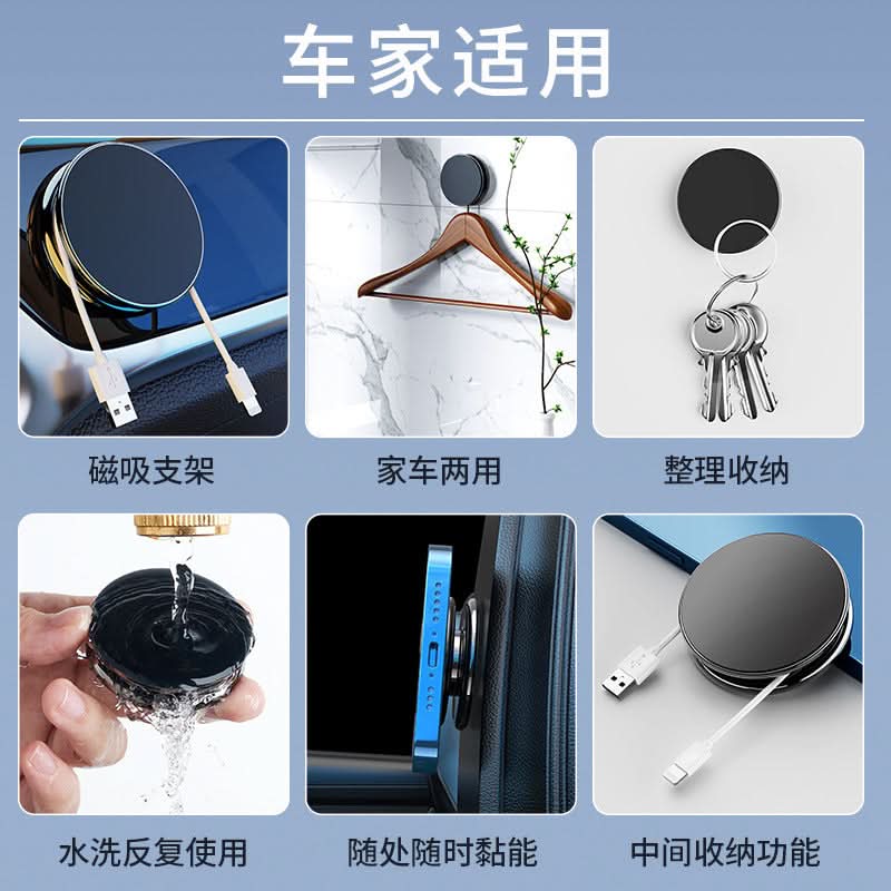 Magnetic Nano Phone Holder – Flexible Silicone Stand