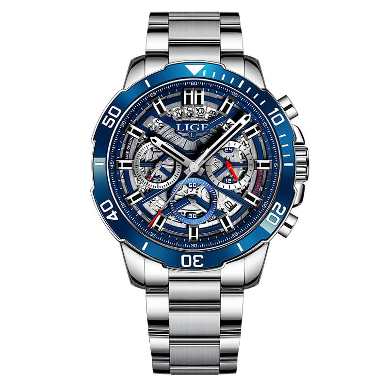 Men’s Luxury Chronograph Quartz Watch - Waterproof