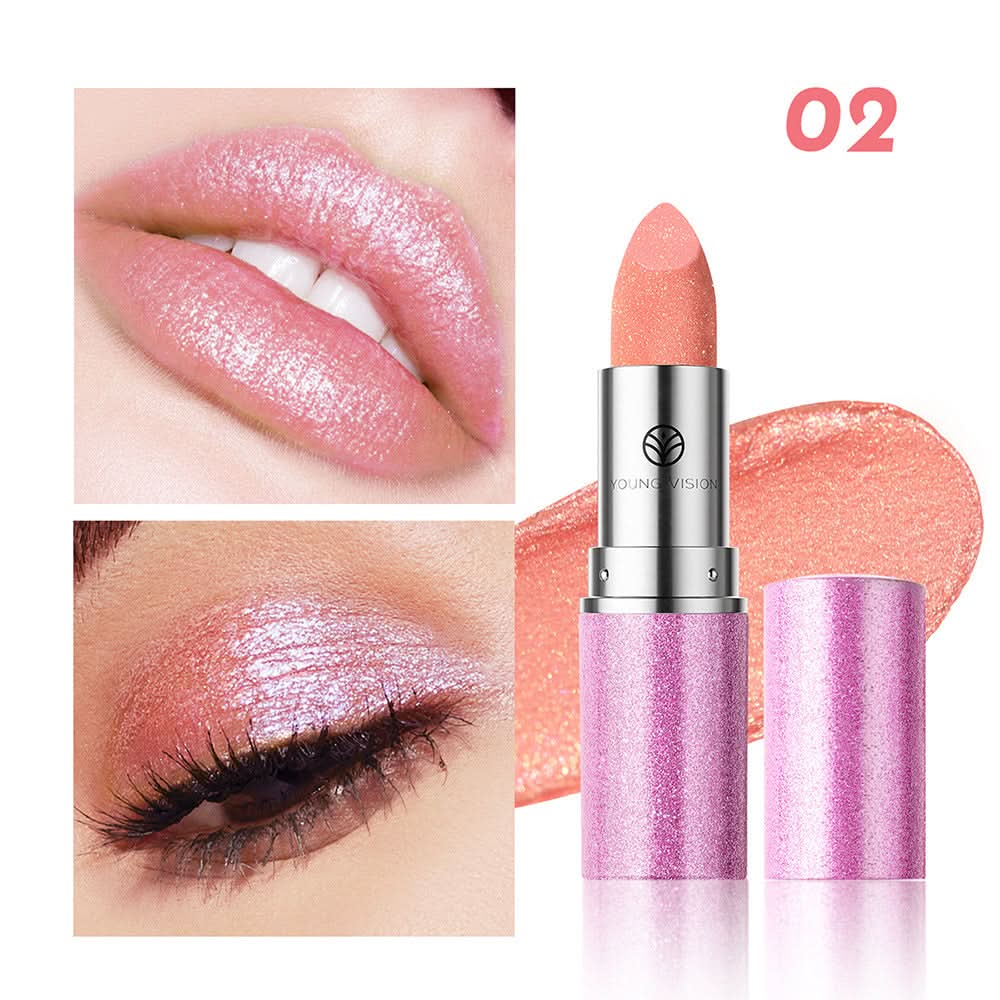 YOUNG VISION Chameleon Lipstick – Long-Lasting, Pearlescent & Matte Finish