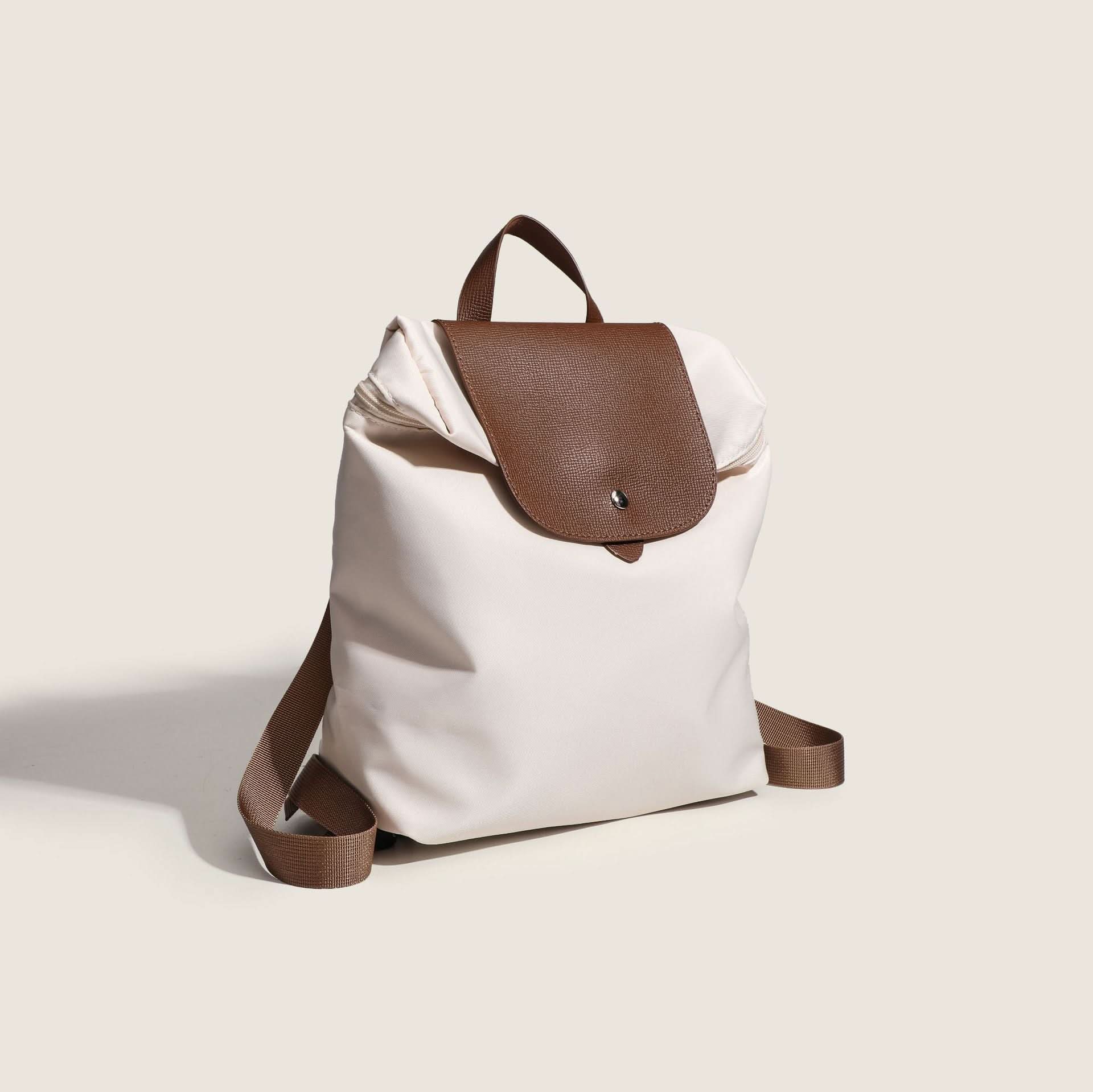 Women's Trendy Small Nylon Backpack – Commuter Bag for Students & Daily Use