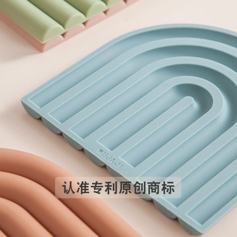 Rainbow Silicone Pot Mat & Insulation Pad