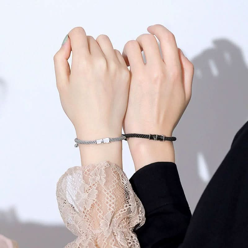 Couple’s Minimalist Bamboo Bracelet – Unisex Matching Jewelry