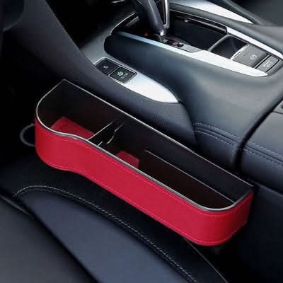 Car Seat Gap Organizer with Cup Holder, Leather