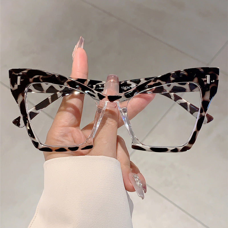 Cat-Eye Glasses – Large Frame Fashion Eyewear for Adults