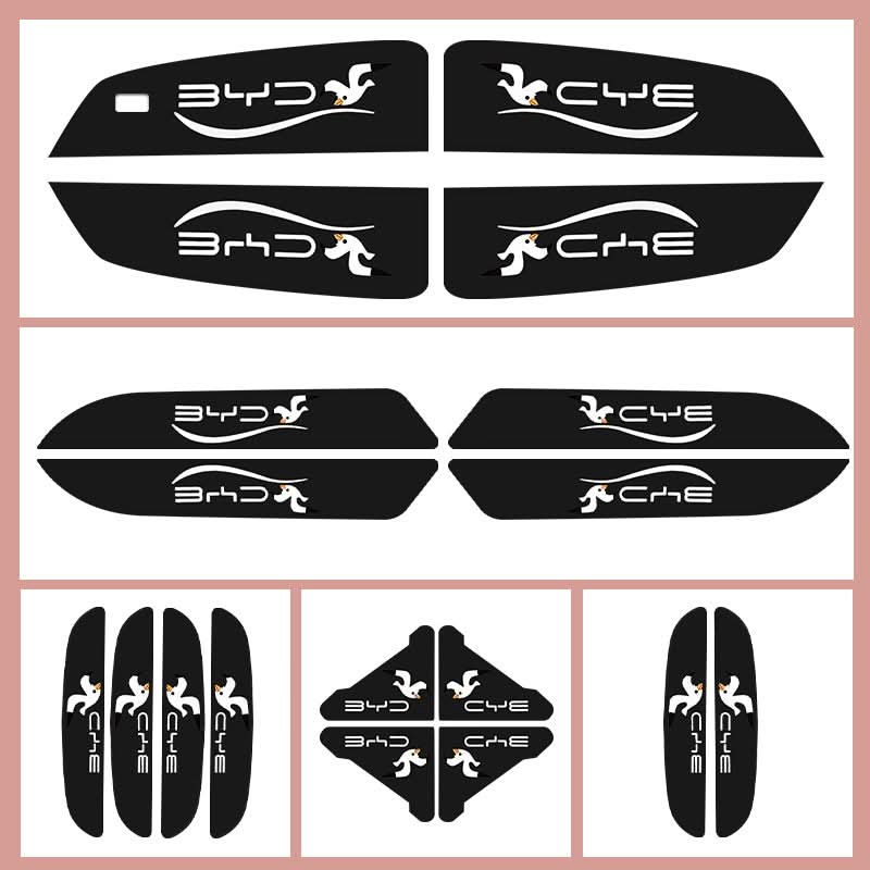 BYD Seagull Door Handle & Mirror Anti-Scratch Stickers – For Exterior Protection