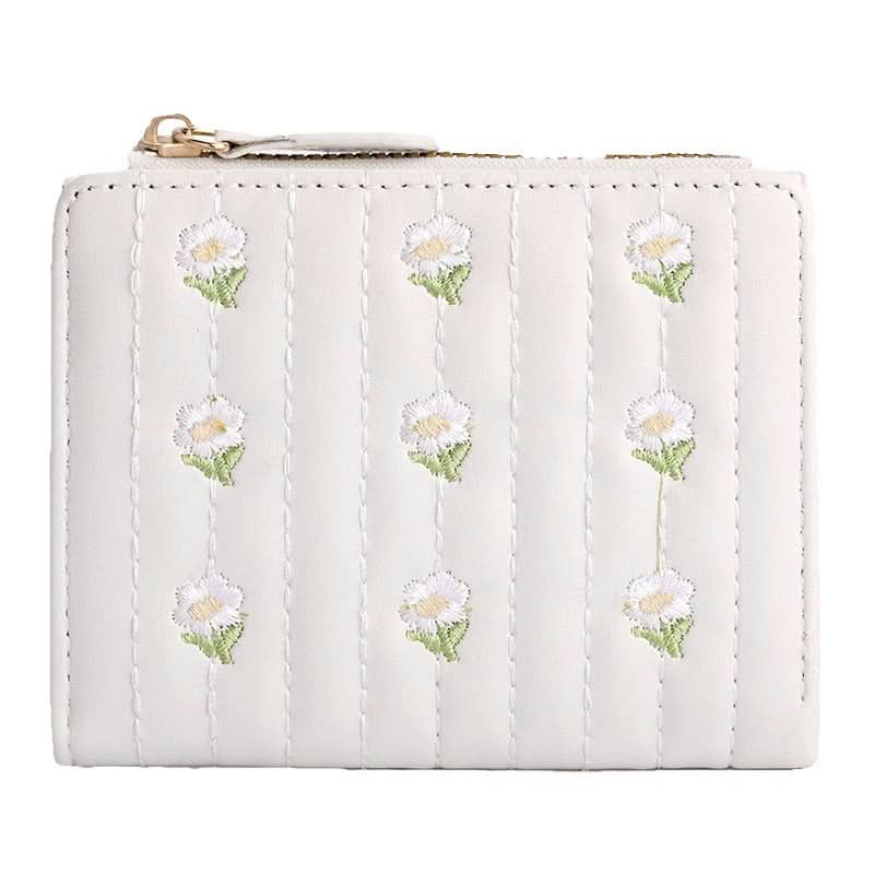 Ultra-Thin Floral Card Holder – Compact Wallet