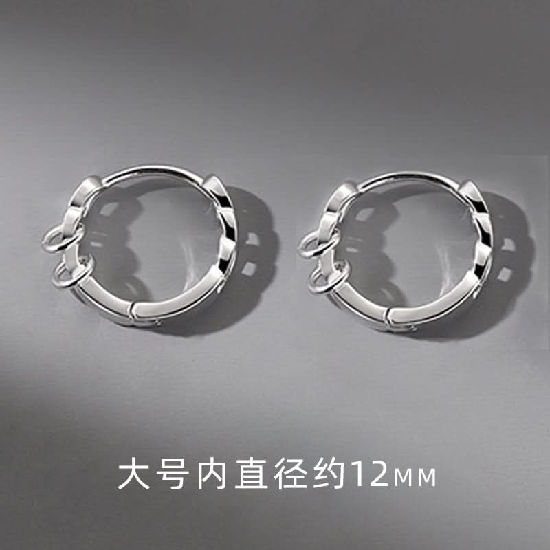 Men’s Trendy Hollow Chain Earrings - Fashion Jewelry