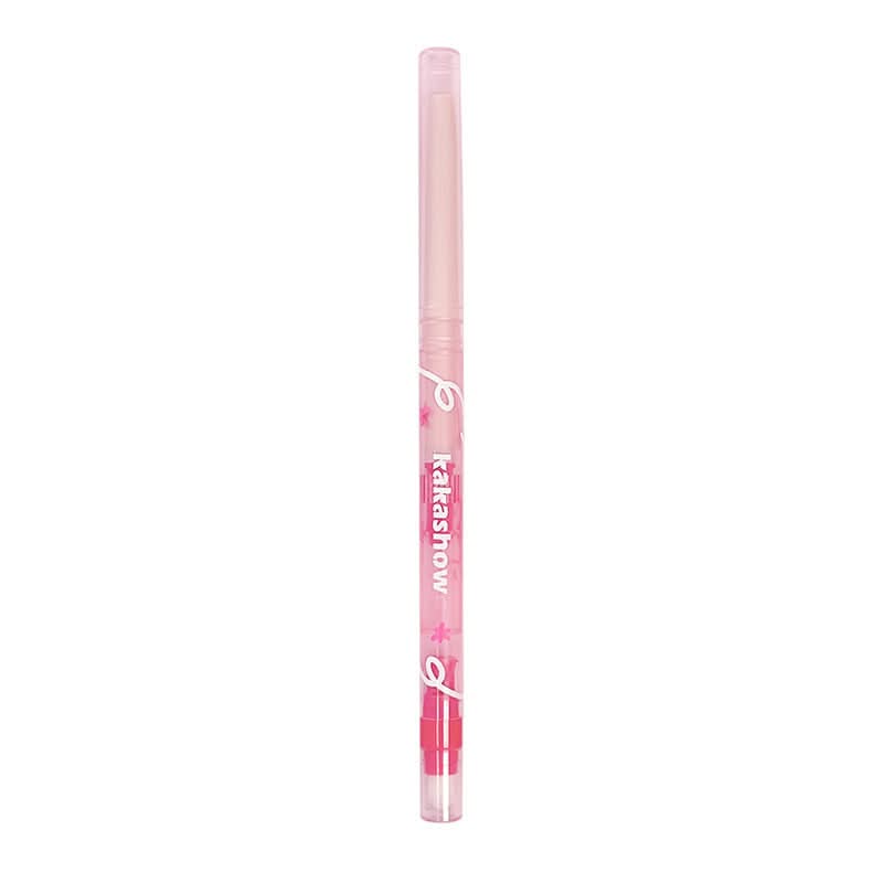 Kakashow Matte Lip Liner with Brush & Sharpener – Smudge-Proof, Velvet Soft Finish