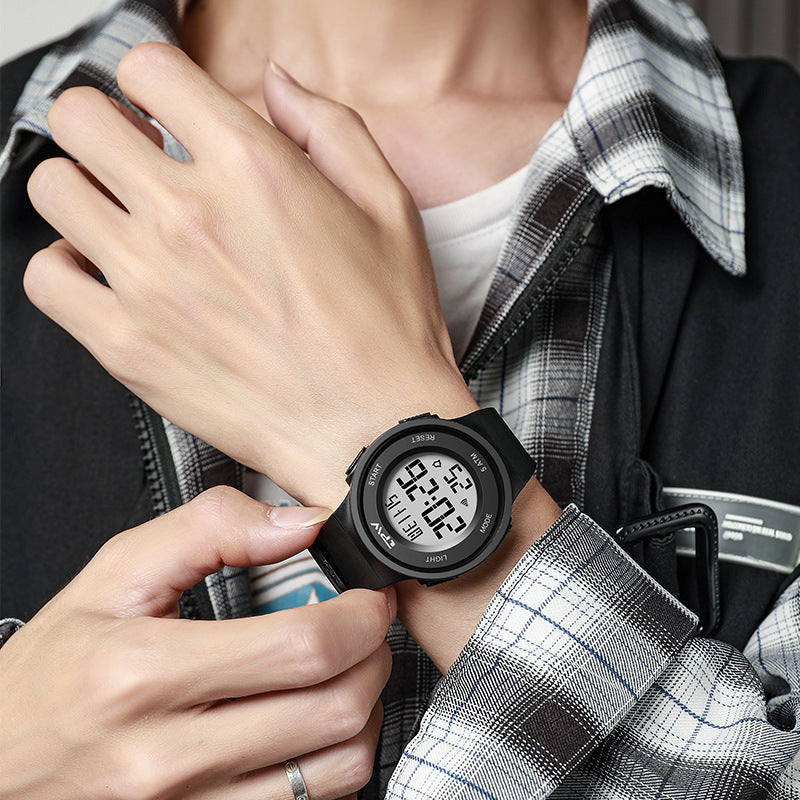 Kids' Waterproof Digital Sports Watch – Luminous Chronograph for Boys & Girls