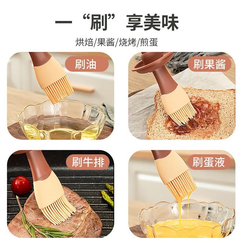 Silicone Oil Brush Bottle for Cooking