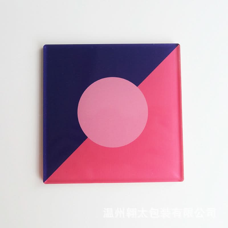 Pack of 4 Nordic Geometric Square Coasters