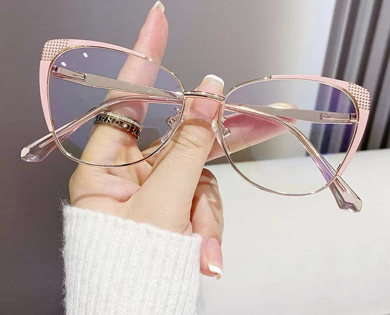 Women’s Cat-Eye Anti-Blue Light Glasses – Fashion Slim Frame, Full-Rim Screen Eyewear