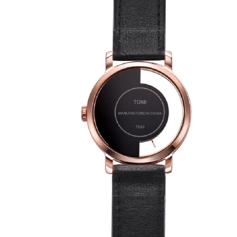 Unisex Hollow Design Quartz Watch – Casual Fashion Timepiece