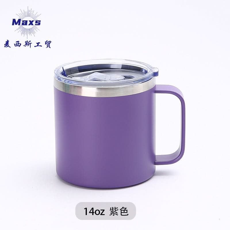 Stainless Steel Vacuum Coffee Thermos Mug – 12oz Insulated Cup