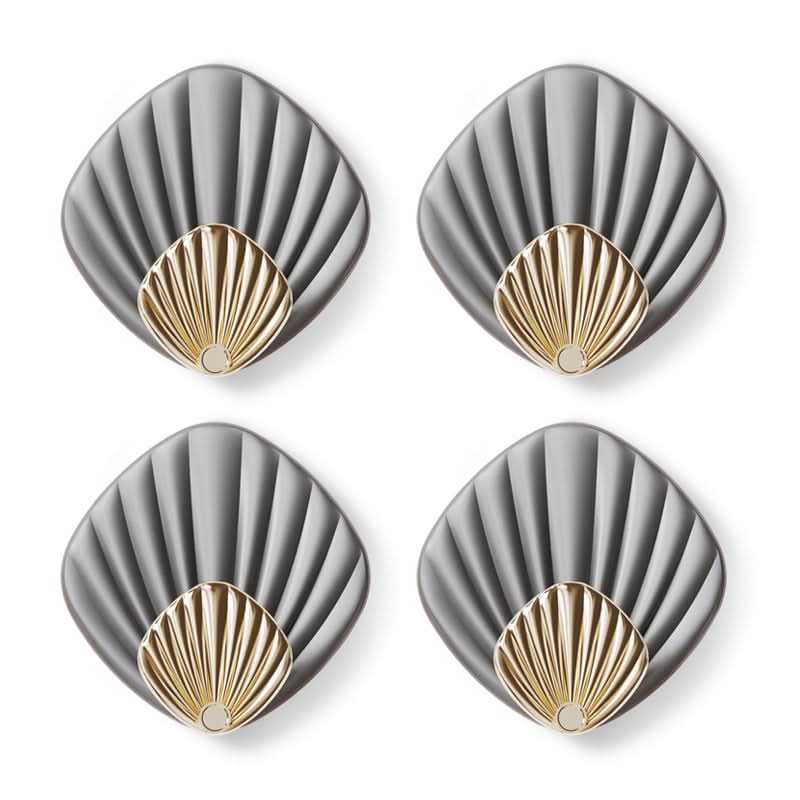 Luxury Shell Adhesive Wall Hook – No-Drill, Heavy-Duty Stick-On Hanger