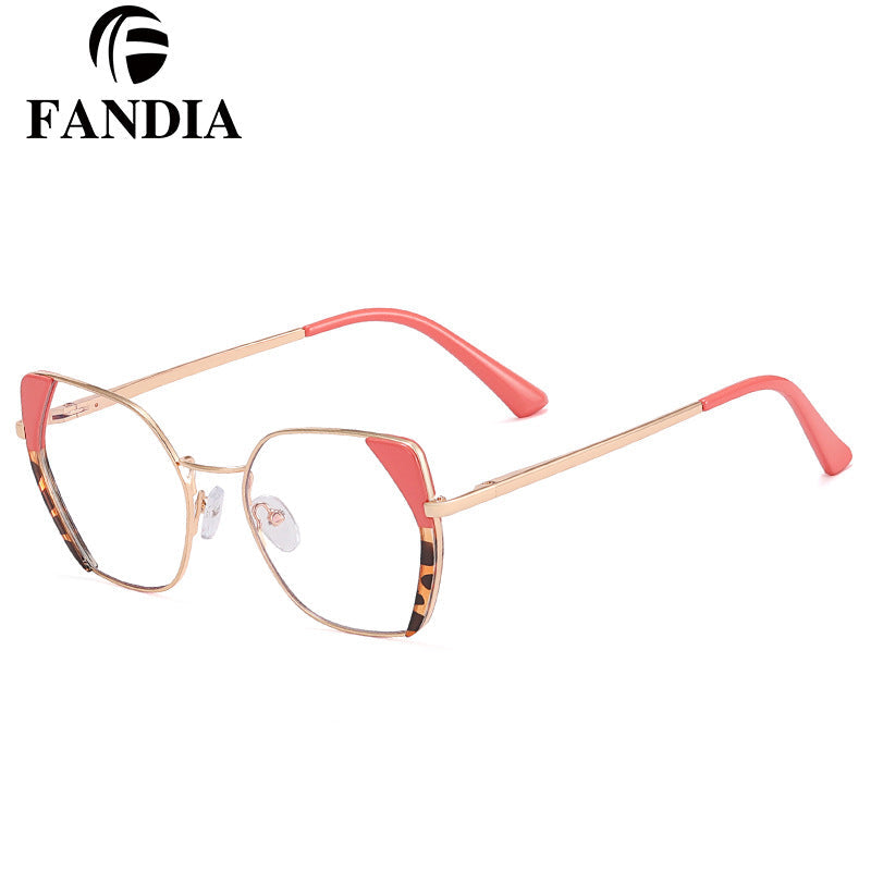 Women’s Polygon Blue Light Blocking Glasses – TR90 Full Frame Eyewear