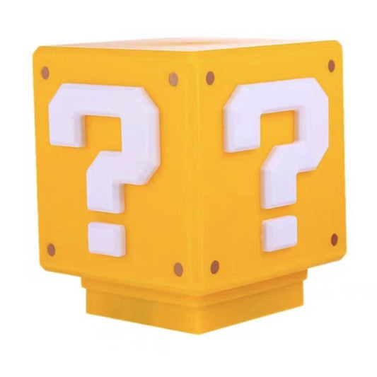 Super Mario Question Mark LED Cube Lamp – Retro Game-Themed Atmosphere Light