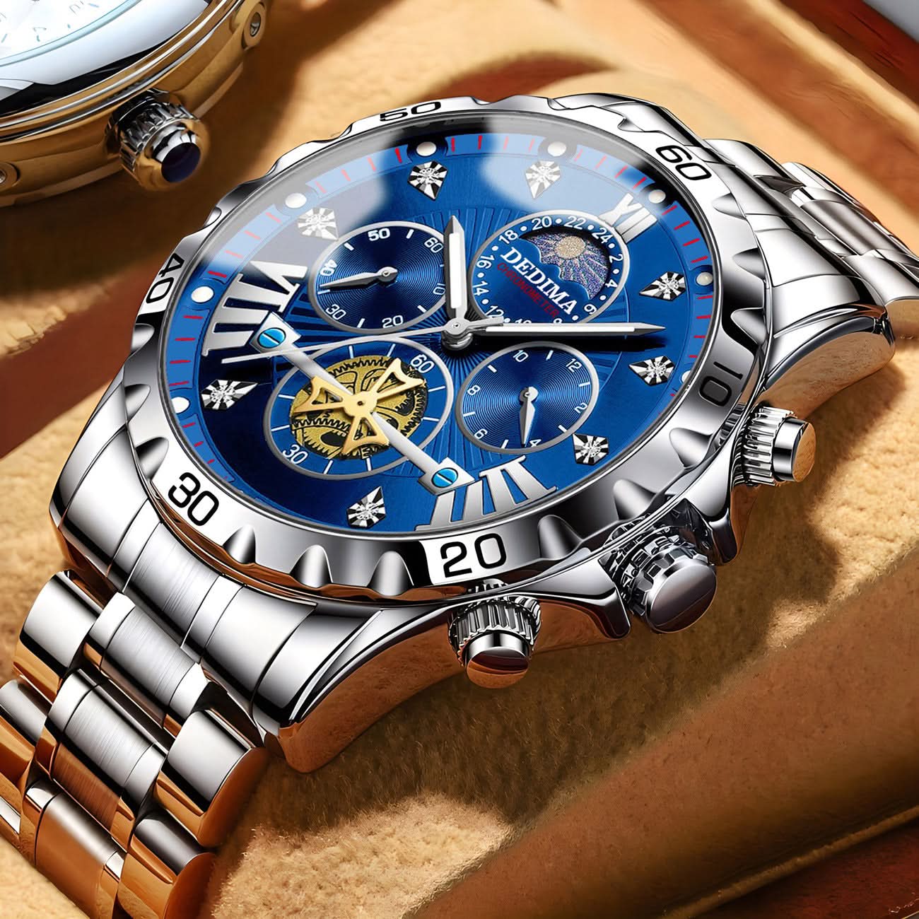 Men's Quartz Business Watch – Luminous Waterproof