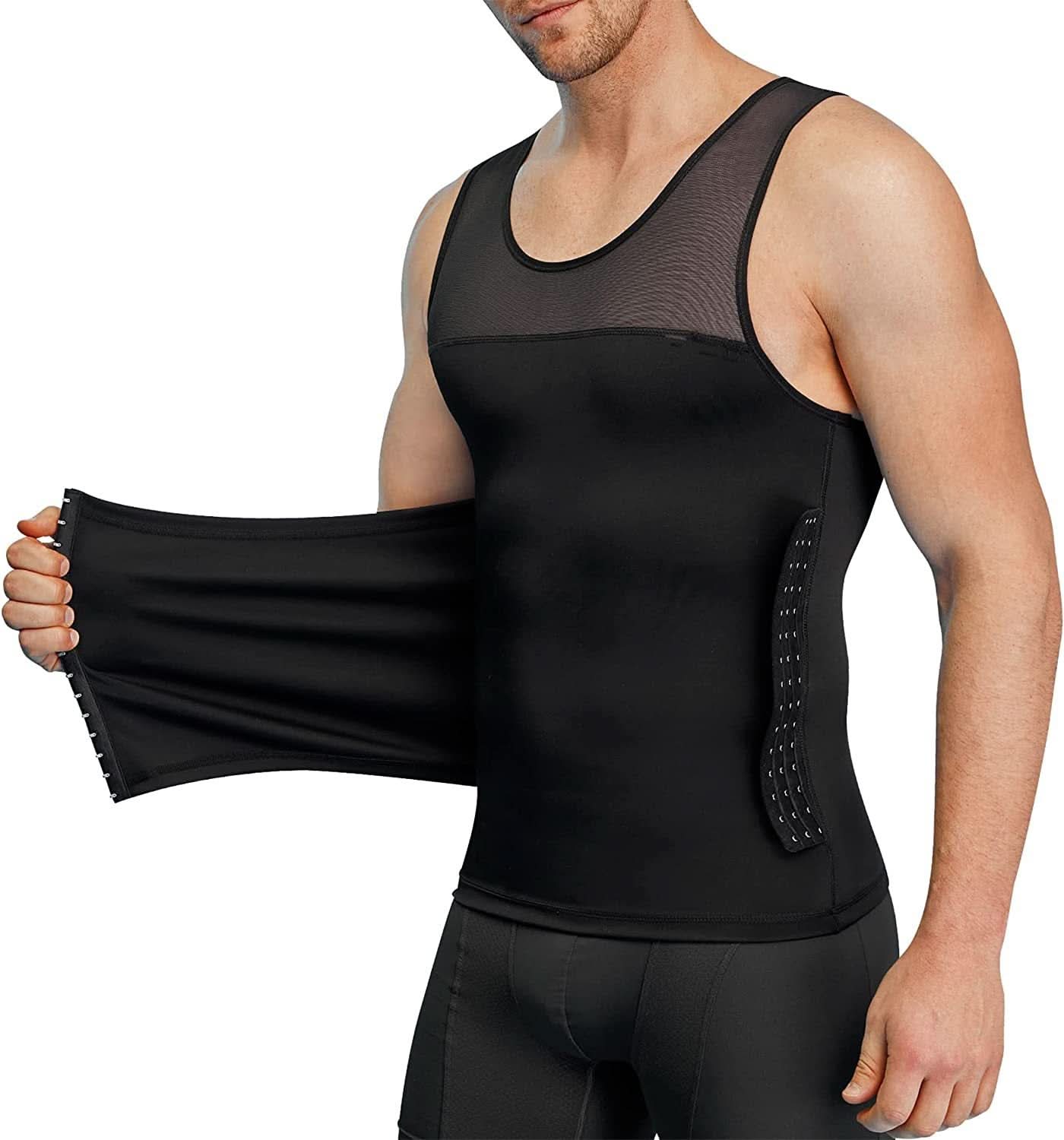 Men's Adjustable Waist Shaping Corset Vest