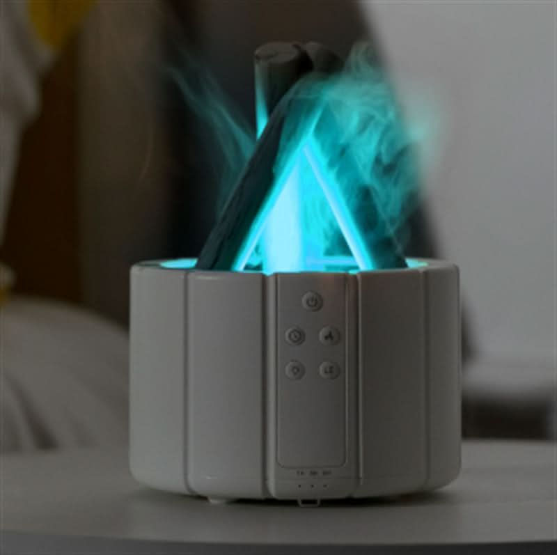 Flame Aromatherapy Air Purifier & Humidifier Lamp
