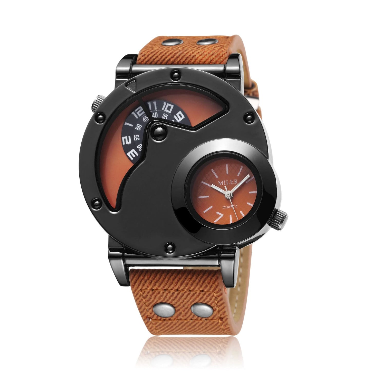 Men's Outdoor Quartz Watch with Fabric Strap