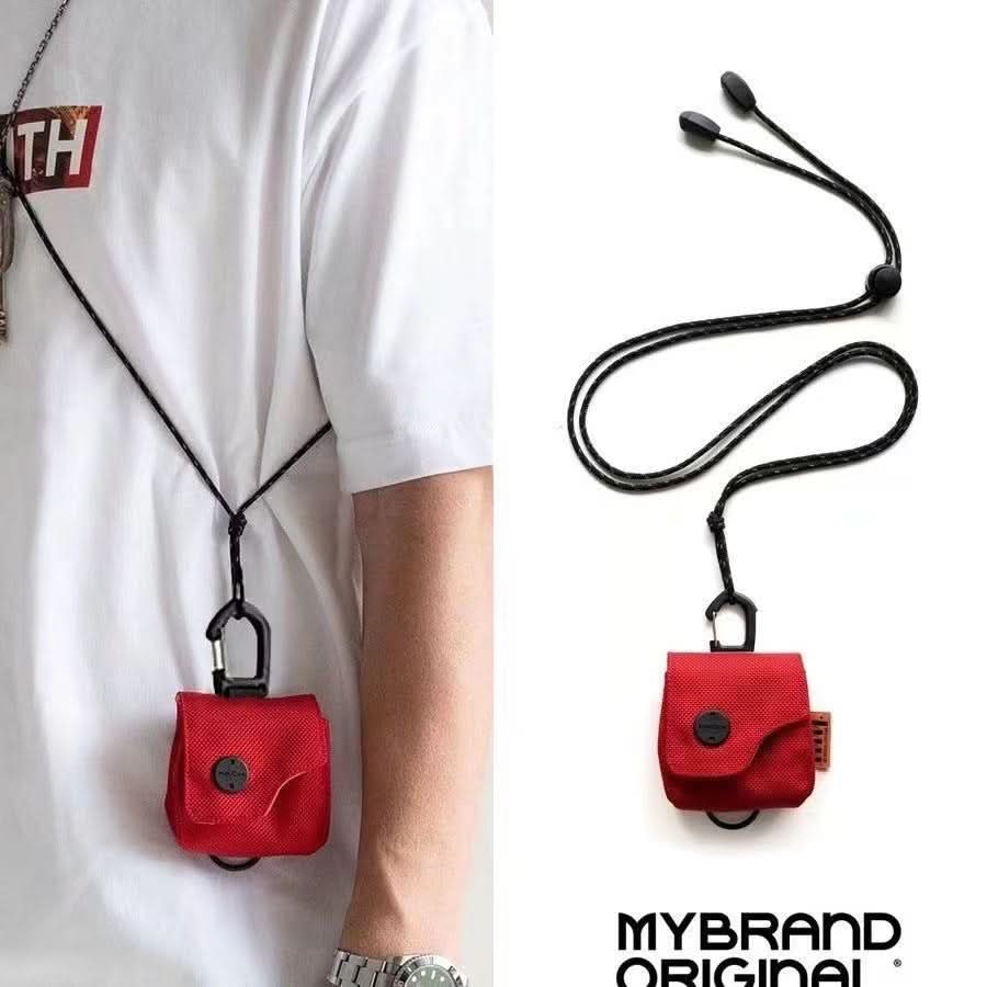 Mini Headphone & Air Pods Bag – Compact Hanging Neck & Waist Pouch