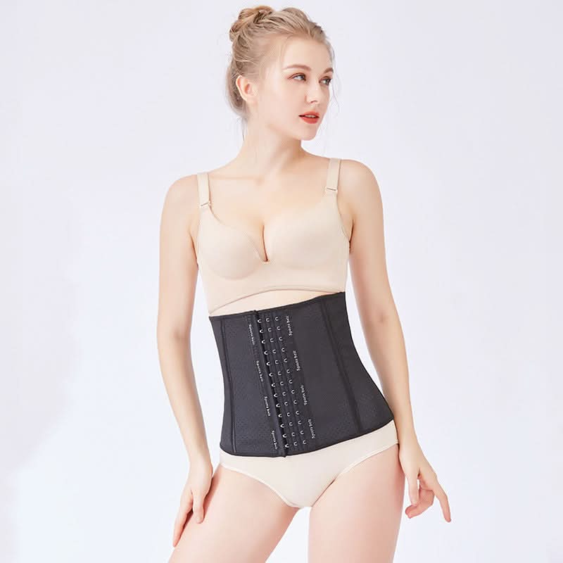 Latex Waist Trainer with Steel Bones