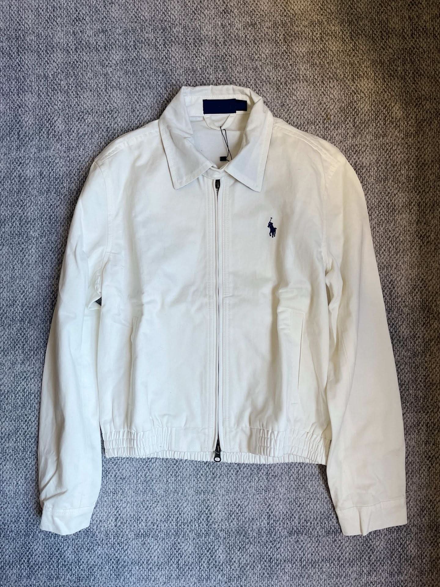 Original foreign trade forever god American retro horse logo jacket classic lapel zipper cadre jacket