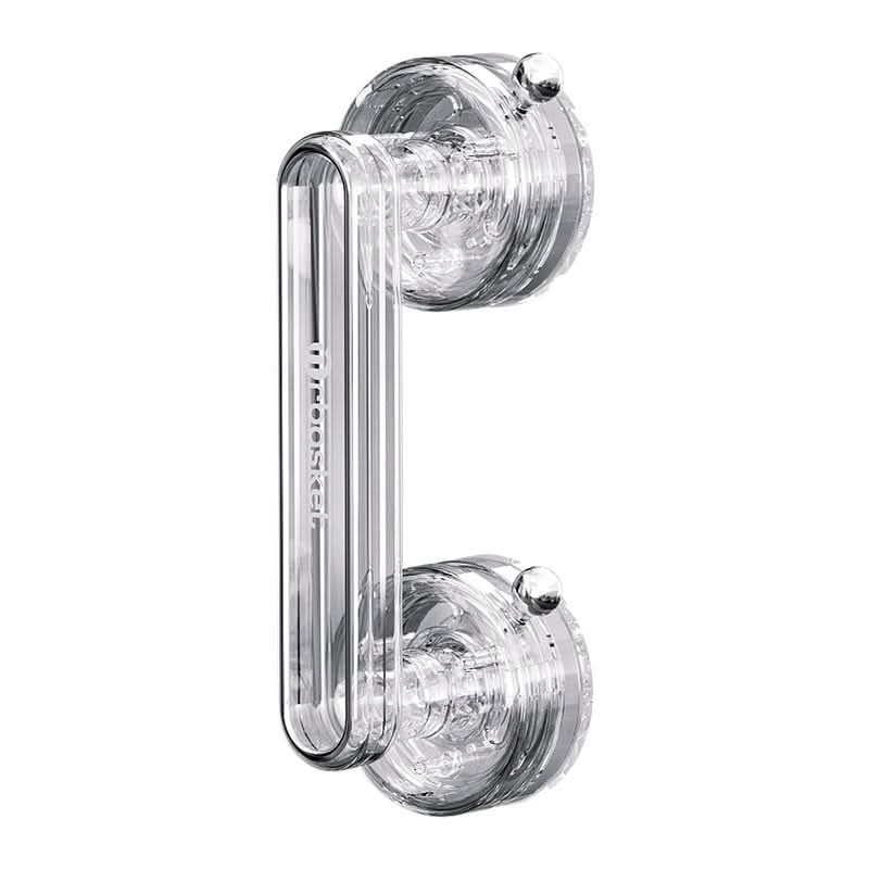 Punch-Free Suction Cup Glass Door Handle – For Cabinets & Refrigerators